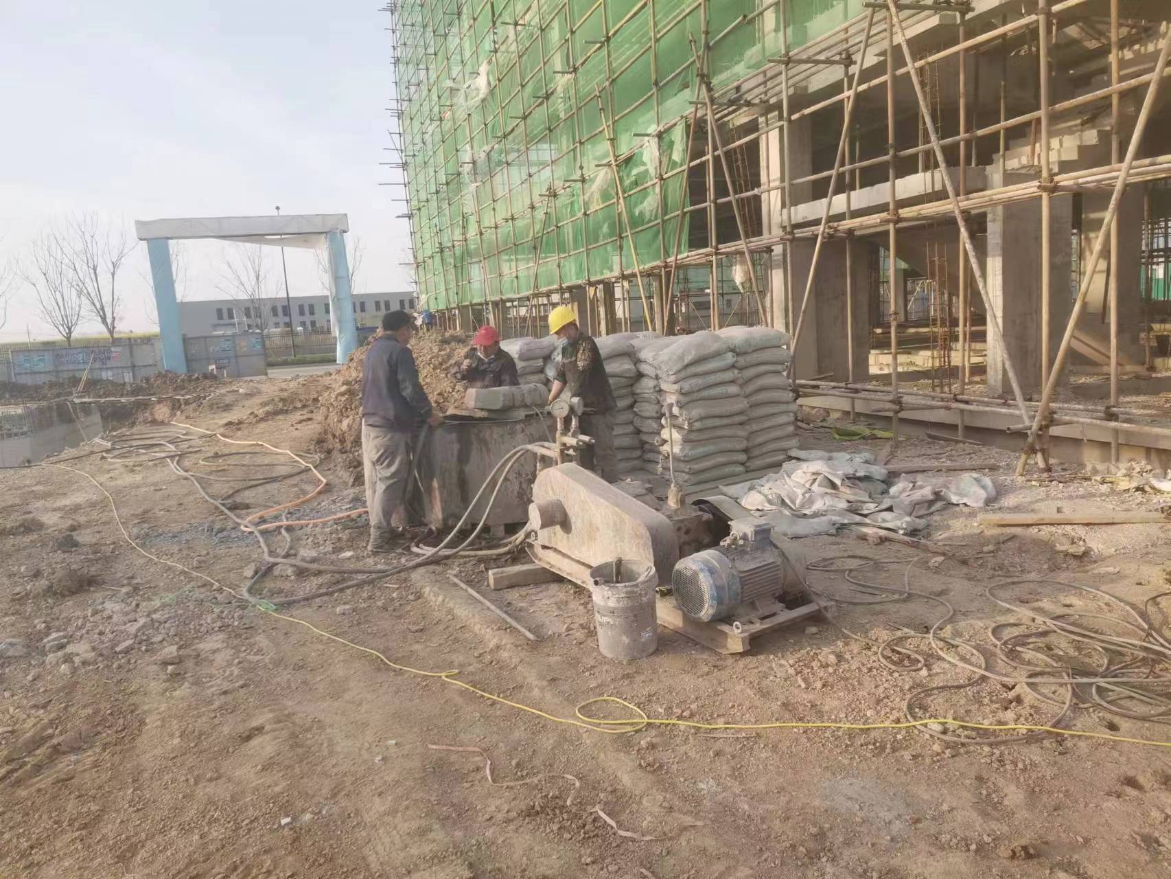 清城别墅下沉注浆